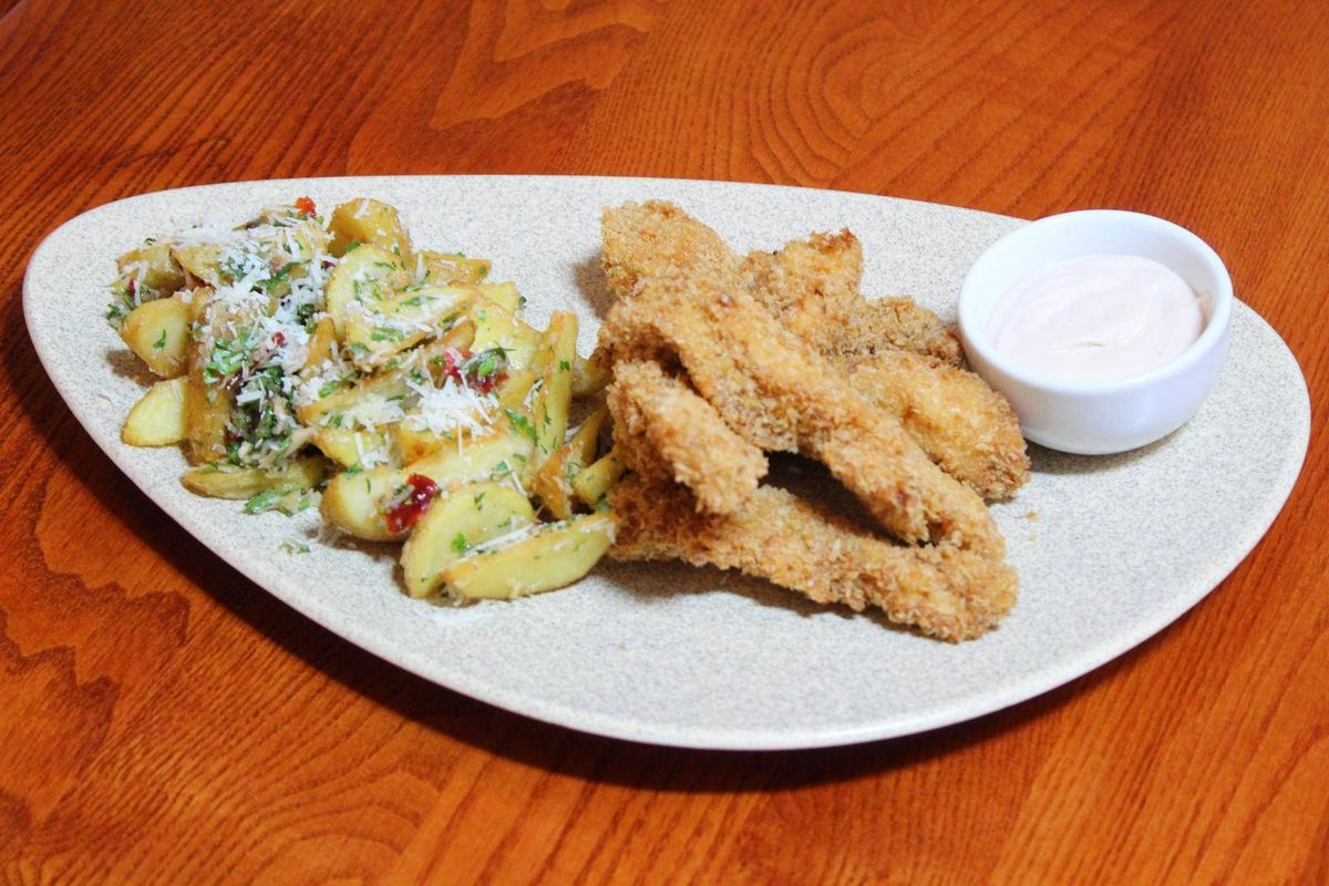 Crispy Din Piept de Curcan